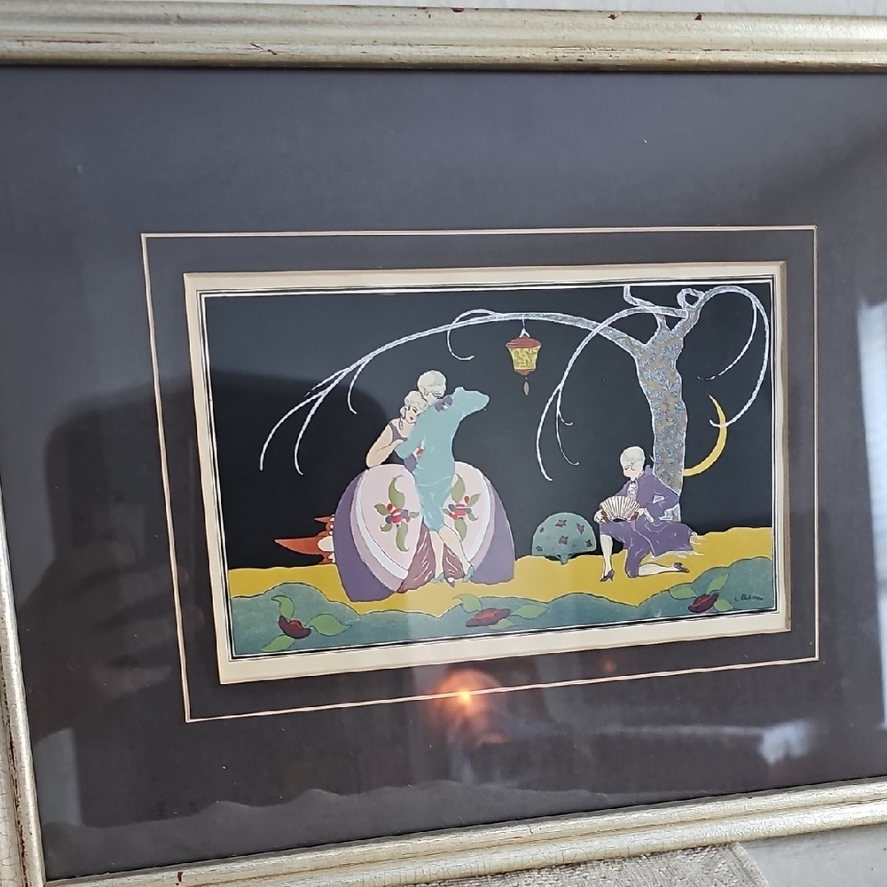 Framed Art Deco Style Print
